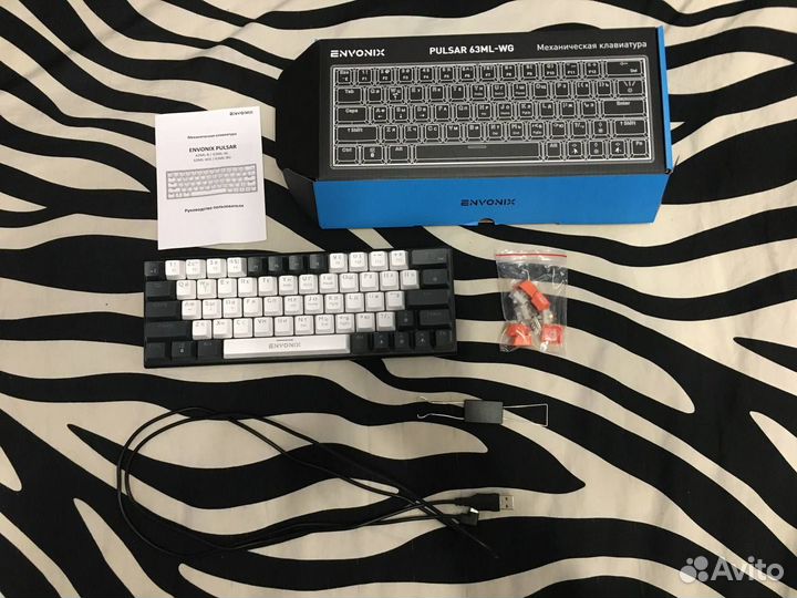 Механическая клавиатура Envonix Pulsar 63ml-wg