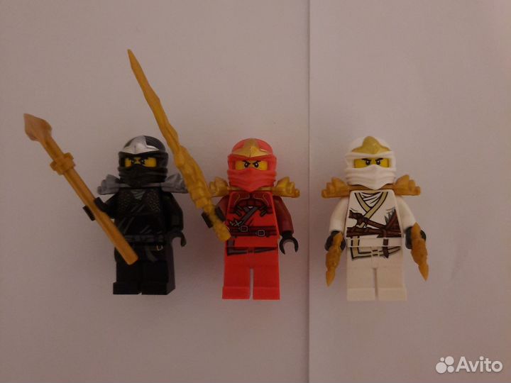 Lego ninjago минифигурки лот ZX