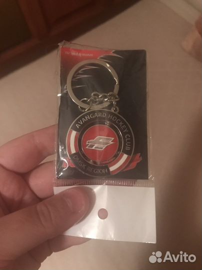 Брелок хоккейная тематика