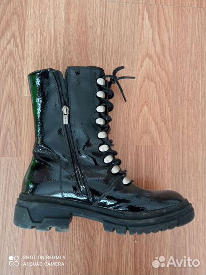 Ботинки женские 38 размера кожаные