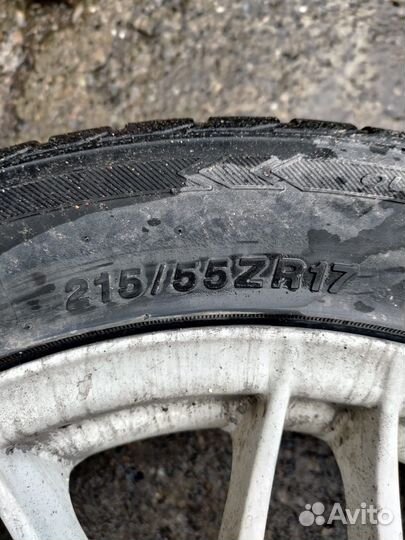 Колеса в сборе r17 5x100x114.3