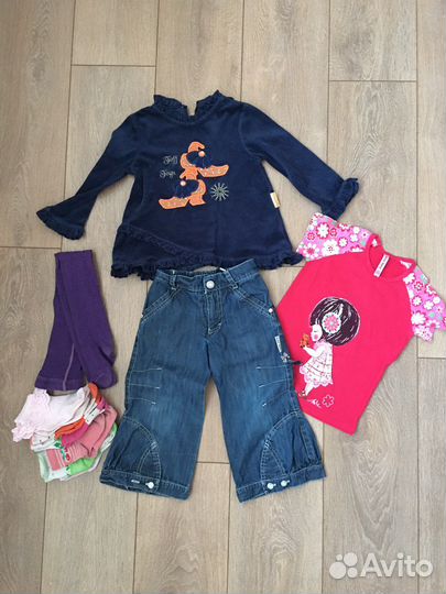 Детские вещи пакетом для девочек 86-104 р-р