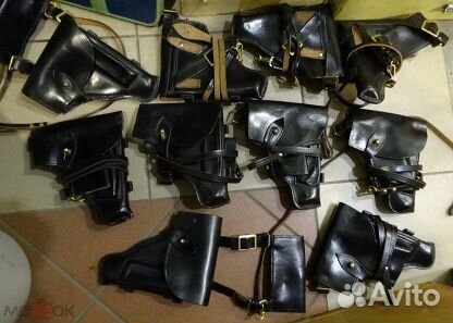 Кобура чёрная морская от П.М.пистолет Макарова