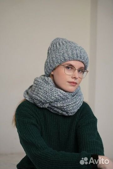 Шапка и шарф комплекты