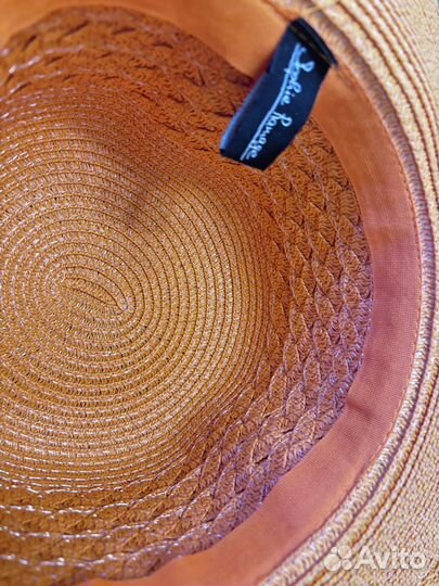 Шляпа женская соломенная