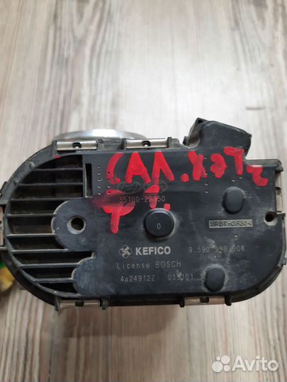 Дроссельная заслонка Дроссель Hyundai solaris