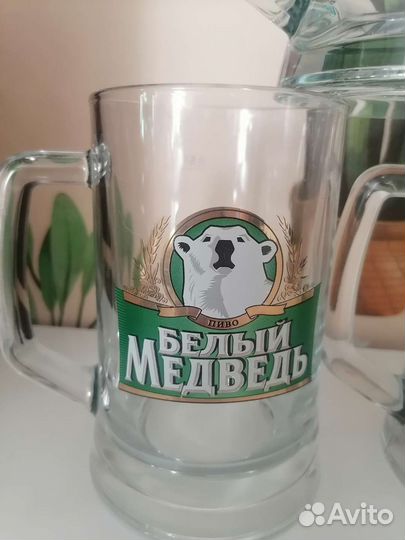 Пивные кружки 0.5 6 штук