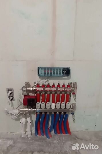 Отопление Теплый пол в существующей стяжке