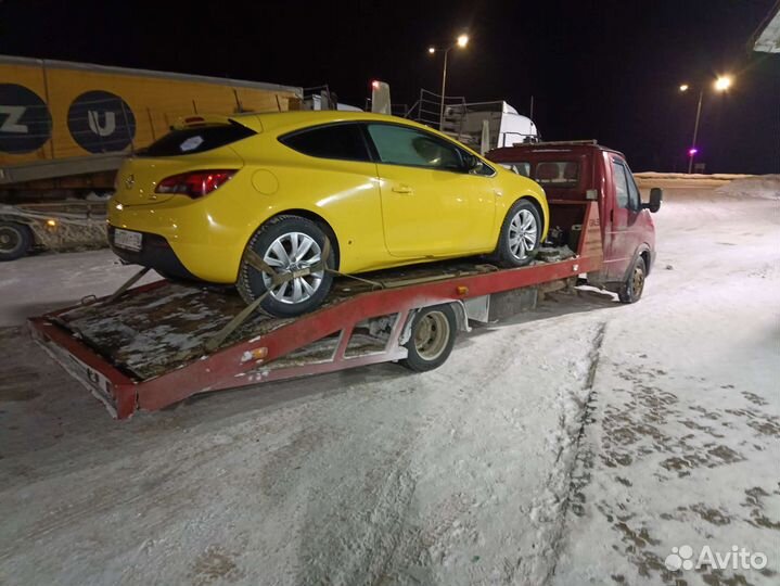 Услуги эвакуатора, жёсткая сцепка