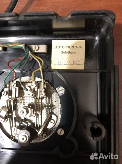 Телефон антикварный Solothurn Швейцария 1967 год