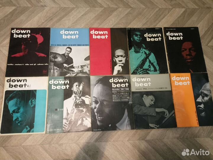 Журналы down beat 1960-62 Японии