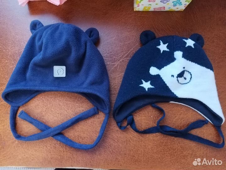 Шапка для мальчика 44 46 и 46 48
