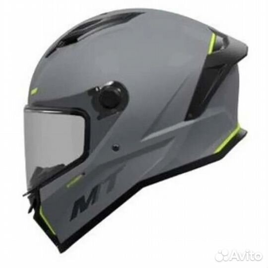 MT Helmets Stinger II Solid full face helmet Серый