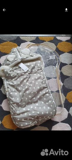 Зимний конверт в коляску