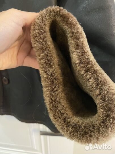 Дубленка натуральная мужская 46 48 размер