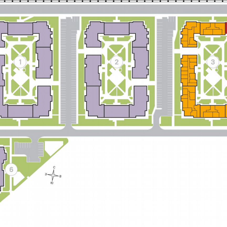 2-к. квартира, 58,5 м², 4/4 эт.