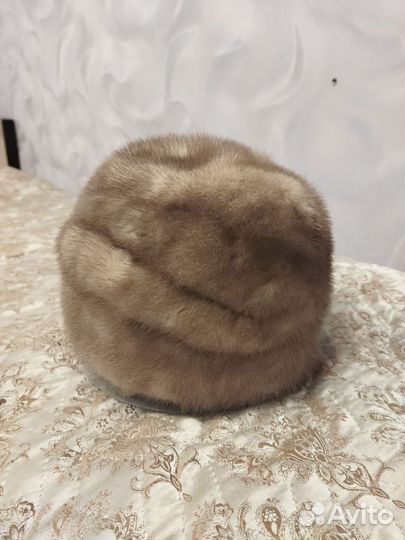 Шапка зимняя меховая женская норка р. 56-57