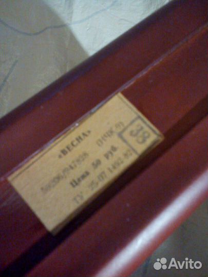 Ретро настольные часы Весна нчк 9 СССР