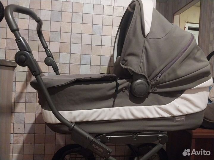 Итальянская коляска 2 в 1 