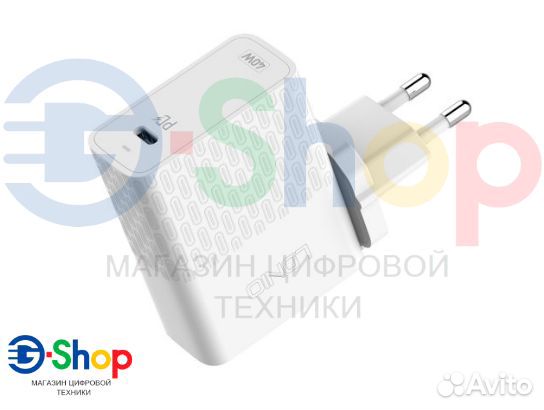 Зарядное PD QC4.0 (40W USB+Type C)