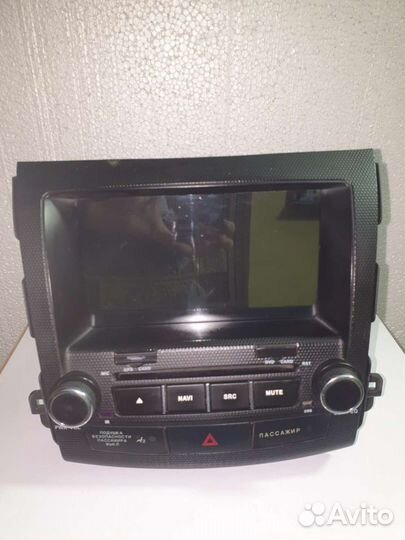 Штатная магнитола на Citroen C-crosser 2012 г. в