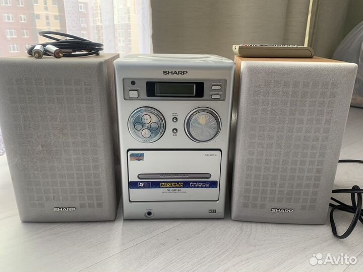 Музыкальный центр Sharp XL-MP40HR