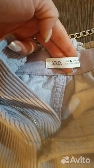 Вельветовая юбка Zara