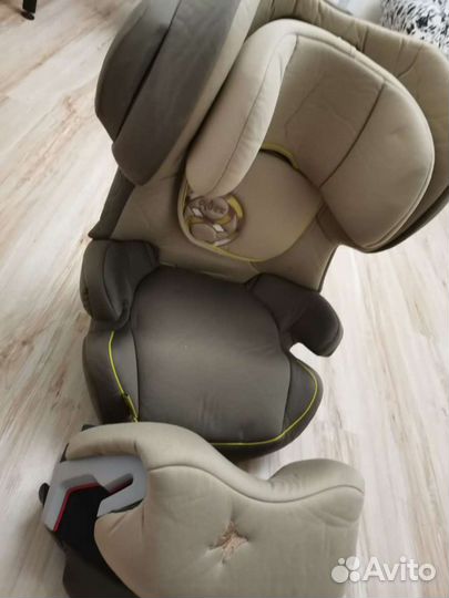 Детское автомобили кресло Cybex Juno 2-fix Limesto