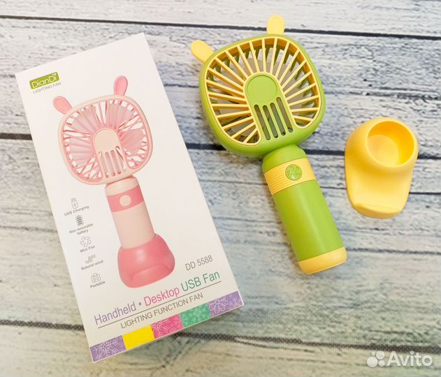 Портативный мини вентилятор