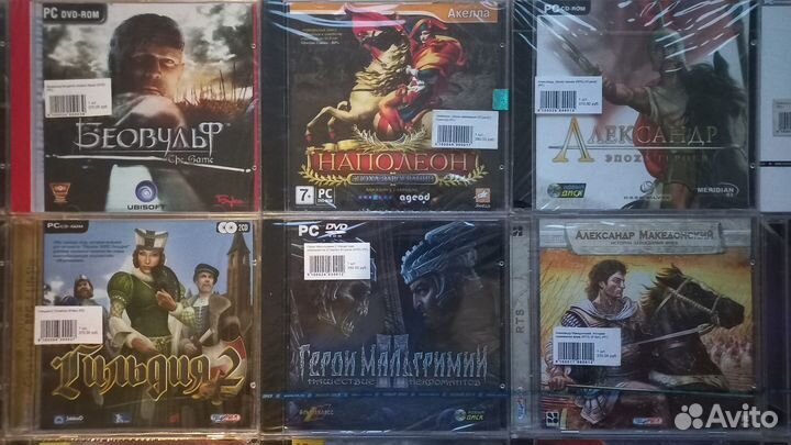 Игры для пк (Лицензионные, новые)