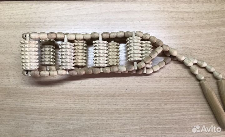 Массажёр роликовый для шеи и спины