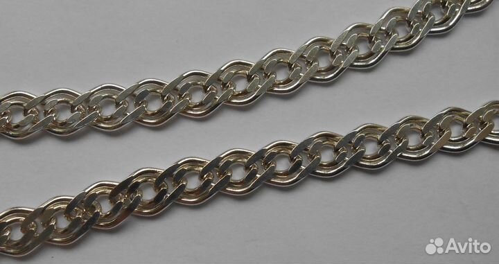 Серебряная цепочка 925 пробы, новая