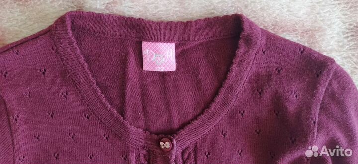 Кардиган для девочки 122