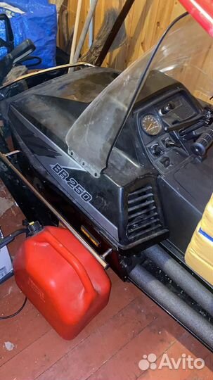 Yamaha br 250 снегоход