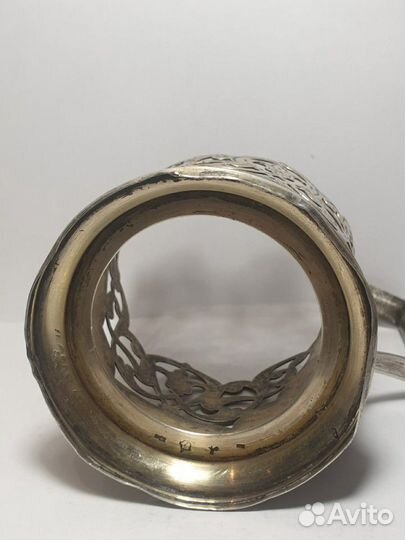 Подстаканник. Серебро 875 пробы. Вес 95 гр