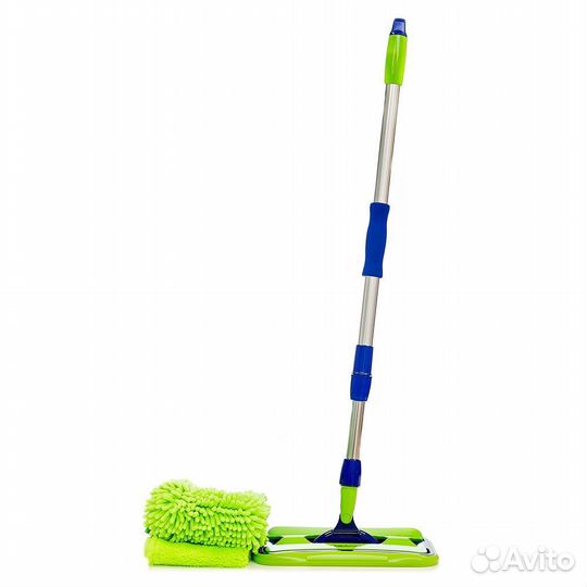 Универсальная швабра с двумя насадками