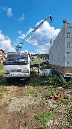 Услуги кран борт 3т