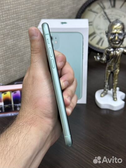 iPhone 11 64GB, Green, Б/У, (акб 80)