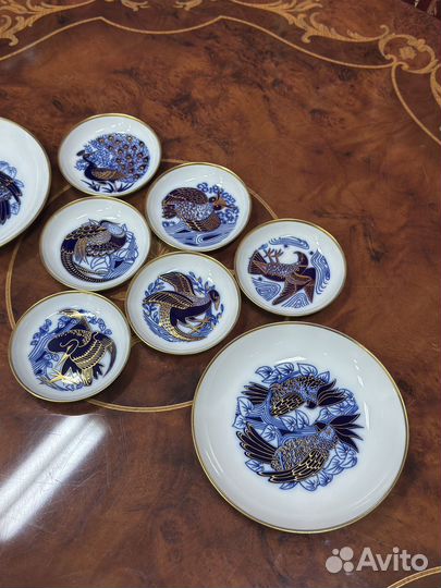 Набор тарелок для варенья германия Fürstenberg