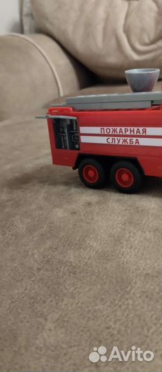 Машинка пожарная с баком для воды