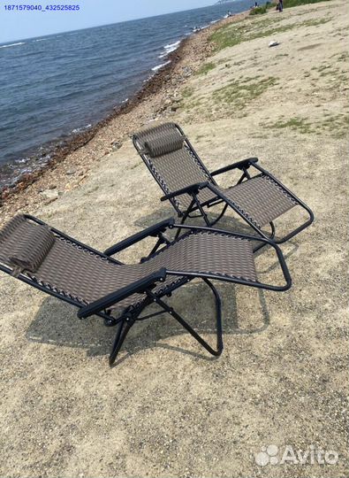 Кресло шезлонг 2шт (Арт.19704)