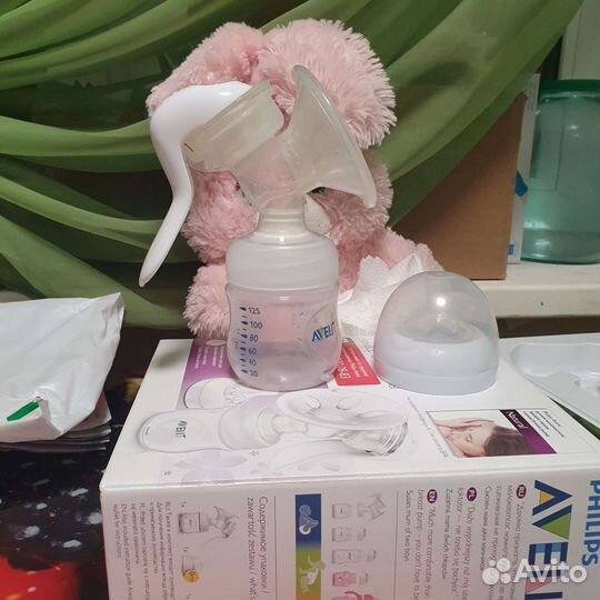 Молокоотсос avent ручной