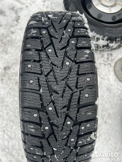 Колеса зимние 185 65 r14 на Логан