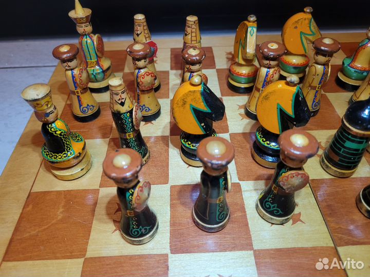 Шахматы Семетй воины востока СССР