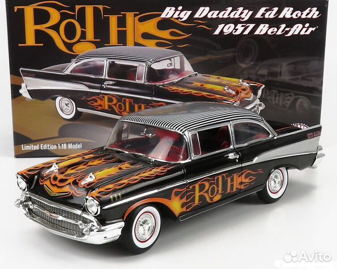 Модель Acme 1/18 1957 chevrolet Roth Big Daddy