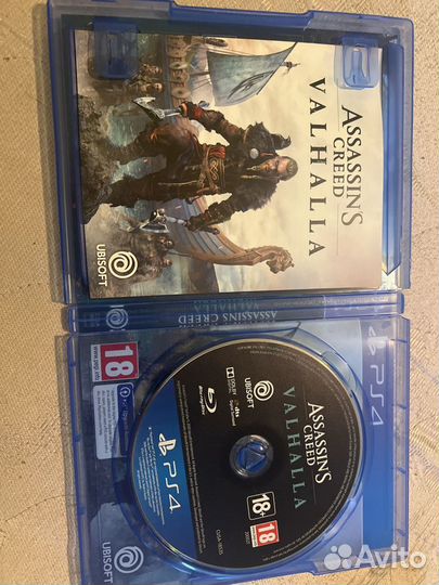 Игры для приставок ps4 (Assassins creed valhalla)