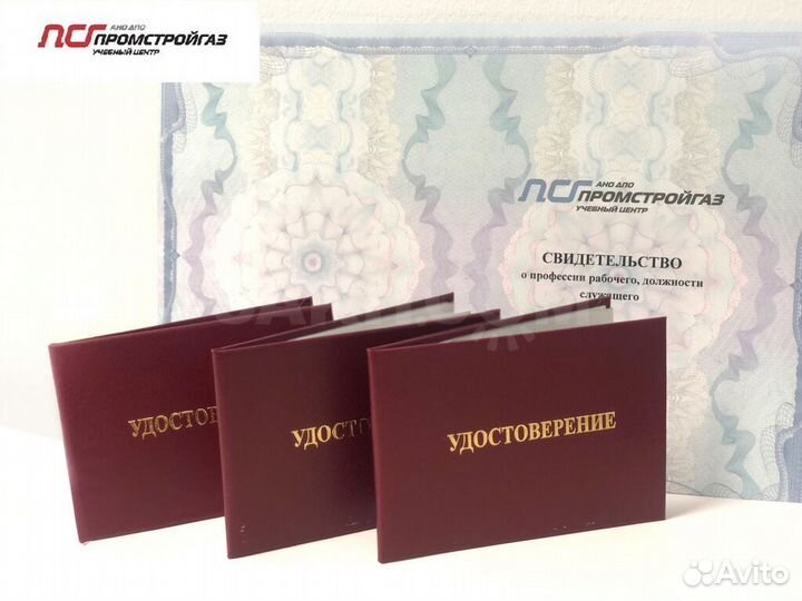 Обучение, удостоверение, свидетельство, корочки