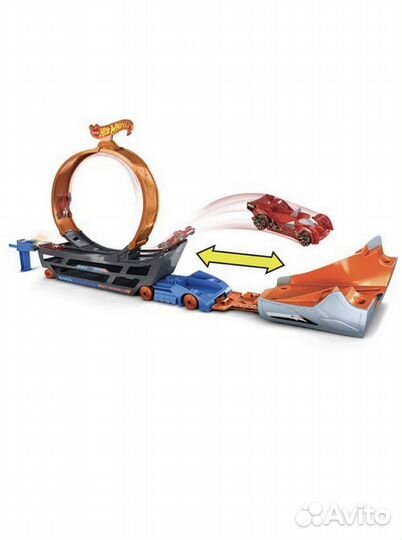 Трюковой тягач автовоз Hot Wheels