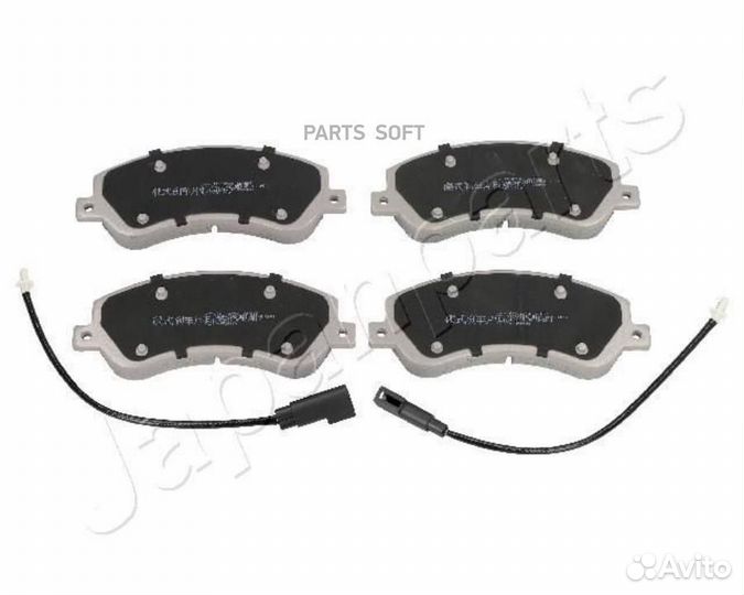 Japanparts PA-0324AF Колодки тормозные ford transi