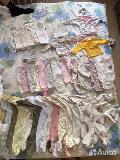 Детские вещи пакетом на девочку 56-62